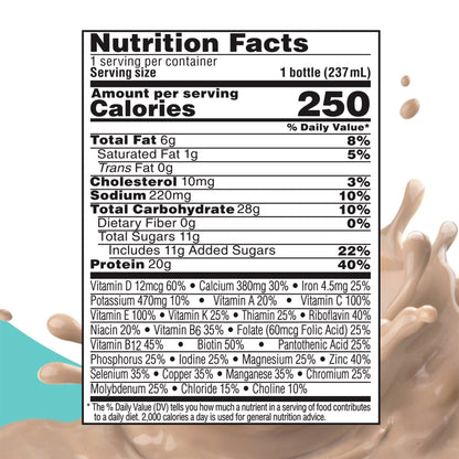 Boost® High Protein Cinnabon Complete Nutritional Drink, 8-ounce Bottle