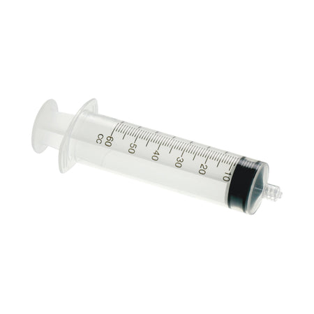 Terumo SS-60L General Purpose Syringe, 60 mL, Luer Lock Tip, Flat Top Style