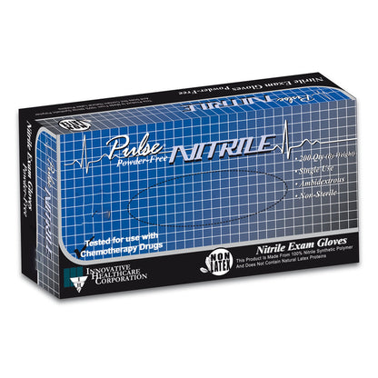 Pulse® Nitrile Exam Glove, 2X-Large, Aqua Blue