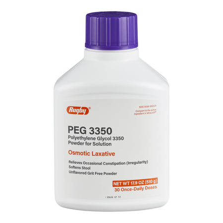 Major Pharmaceuticals 536105227 Polyethylene Glycol 3350 (PEG / Sodium Chloride / Bicarbonate /
