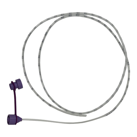 Vesco Medical VED-89006EO Pediatric Nasogastric Feeding Tube with ENFit Connector 6 Fr. 35 Inch Tube