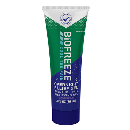 Boxout LLC 3250729 Biofreeze Overnight Relief Menthol Pain-Relieving Gel, Lavender Scent