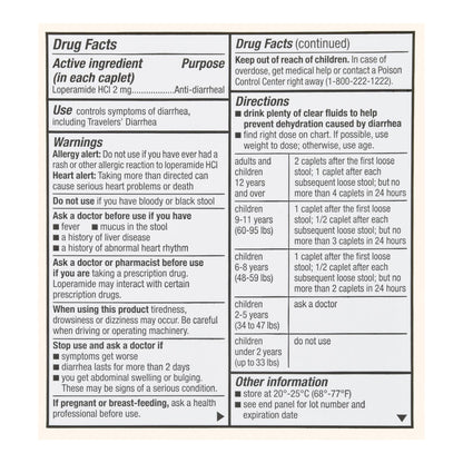 Foster & Thrive™ Anti-Diarrheal Loperamide HCl 2 mg Caplets