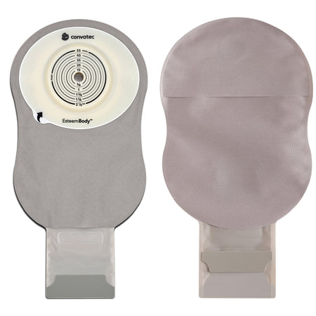 ConvaTec 423665 Ostomy Pouch Esteem Body One-Piece System 11 Inch Length Deep Convex