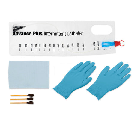 Hollister 97144 Advance Plus Intermittent Catheter Tray, 14 Fr., 16 Inch, Coude