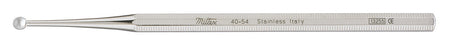Dermal Curette Miltex® Verucca 5 Inch Length Solid Octagonal Handle 4 mm Tip Straight Round Cup Tip