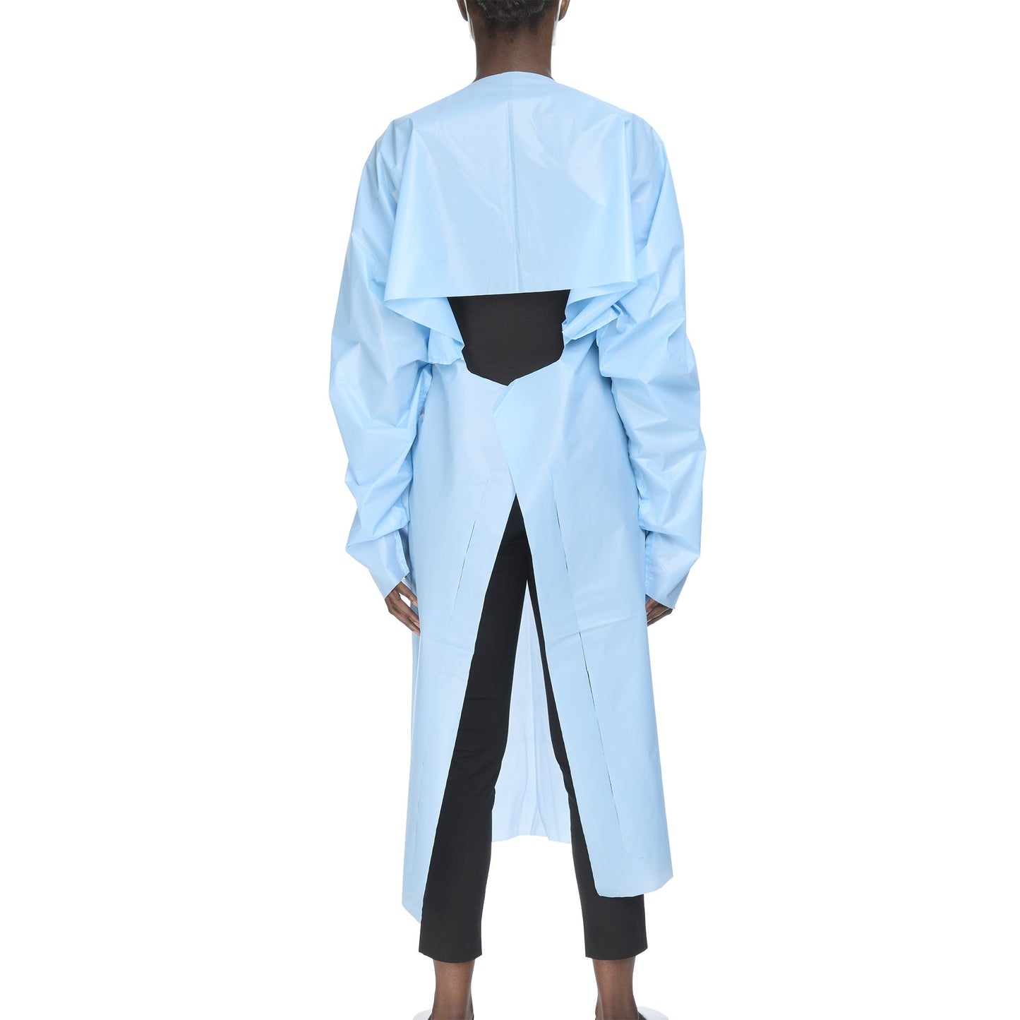 McKesson Open Back Over-the-Head Protective Procedure Gown, Universal, Blue
