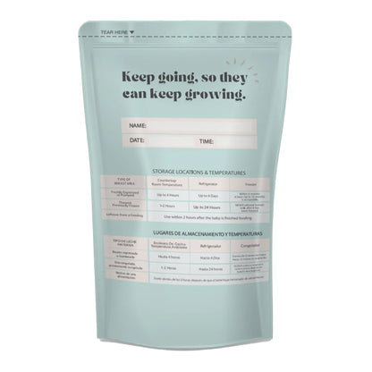 Breast Milk Storage Bag Zomee 8 oz. Food Grade Plastic