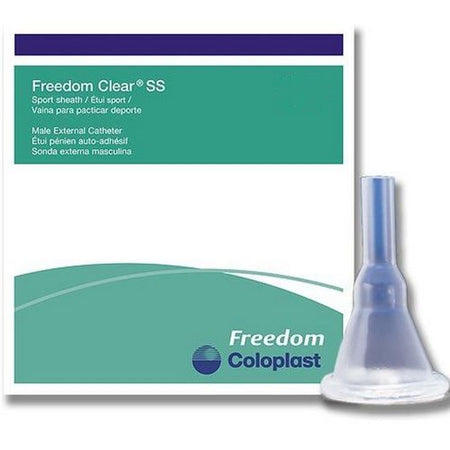 Coloplast 5410 Freedom Clear SS Male External Catheter, Large
