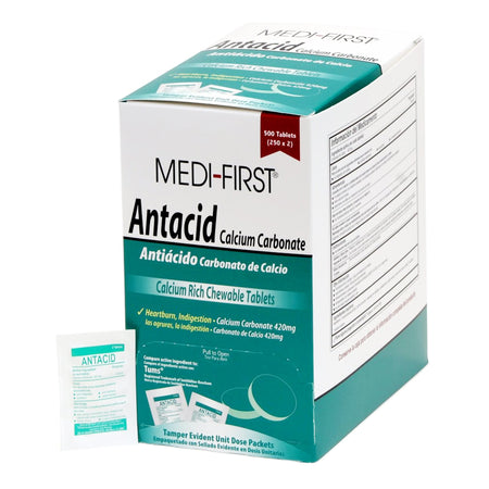 Medique Products 80213 Medi-First Calcium Carbonate Antacid