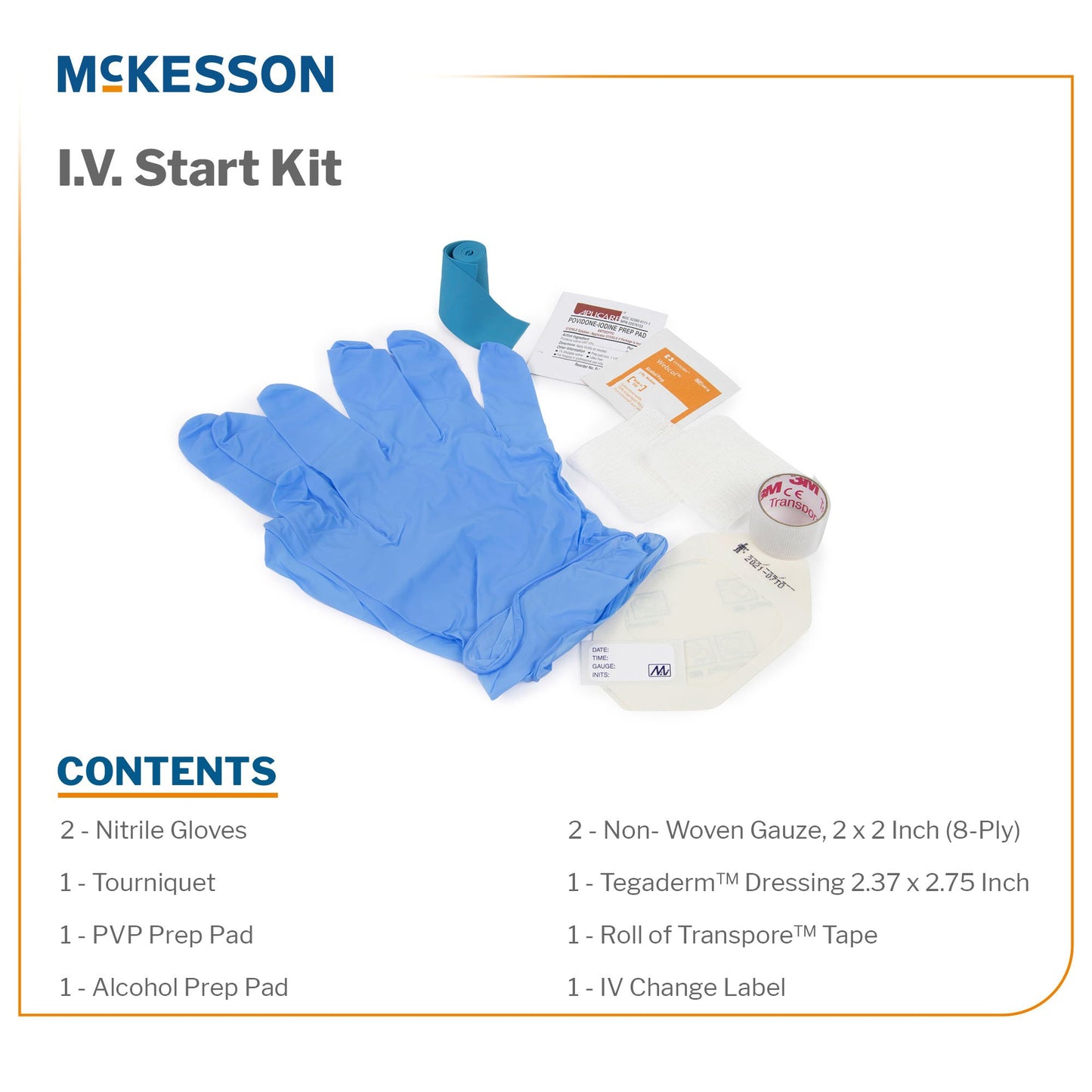 McKesson I.V. Start Kit, Tegaderm™ Dressing