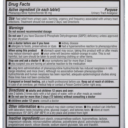 sunmark® Phenazopyridine Urinary Pain Relief
