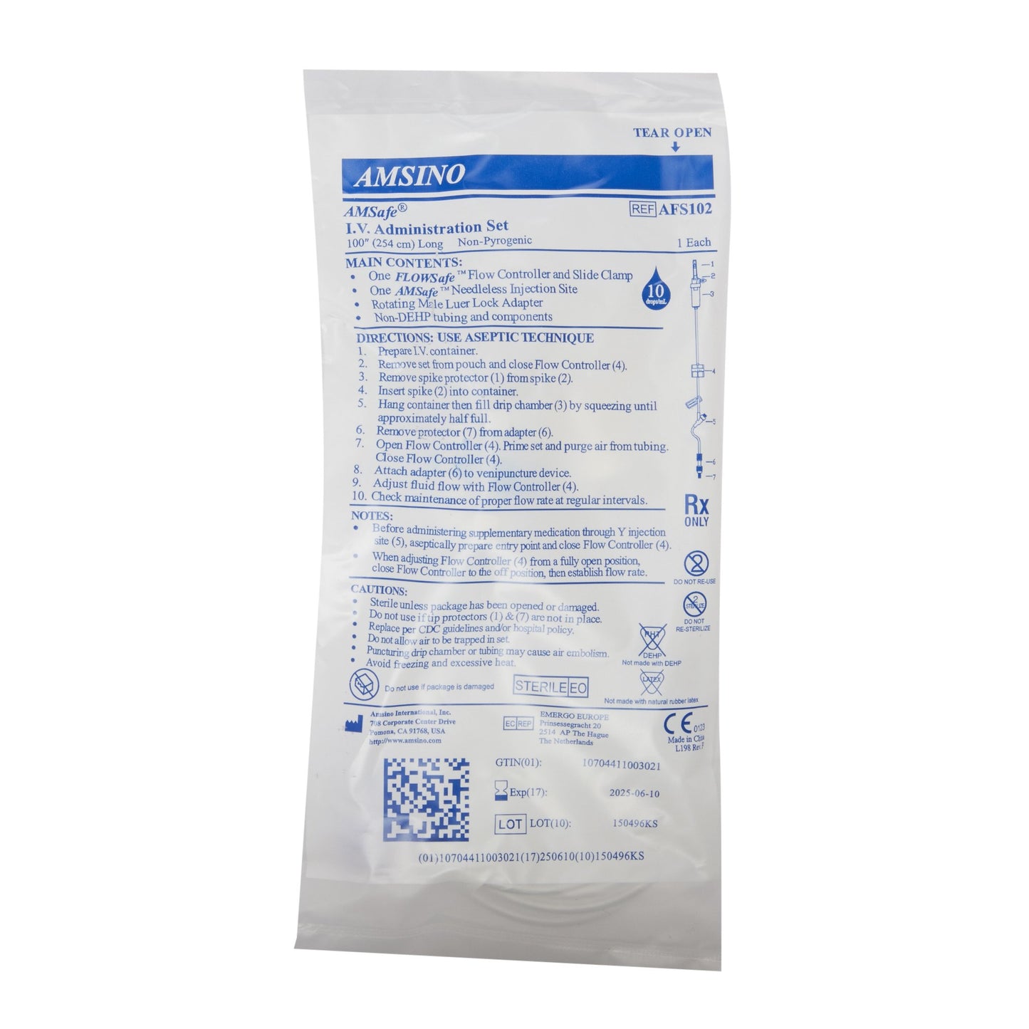AMSafe® Primary Administration Set