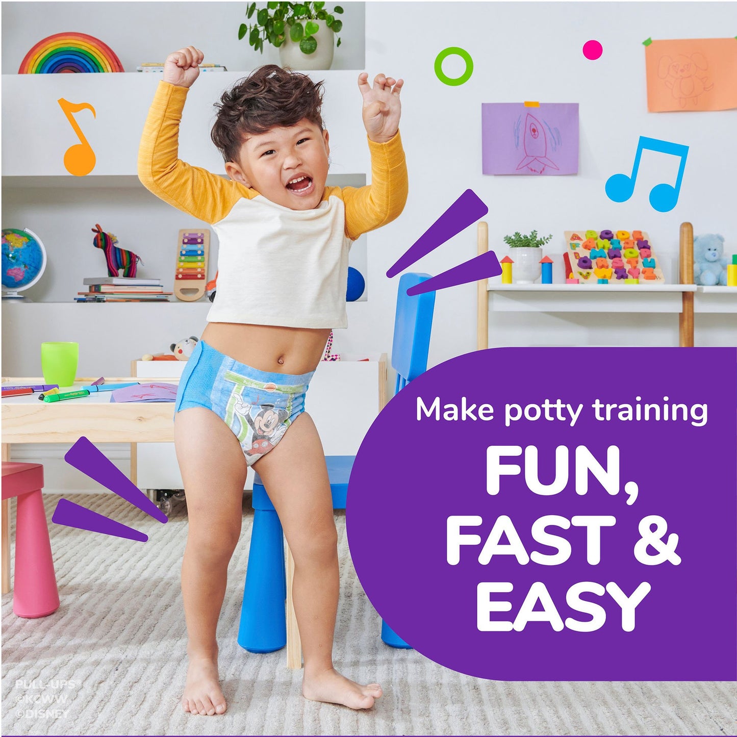 Huggies Pull-Ups® Learning Designs® for Boys Training Pants, 3T to 4T