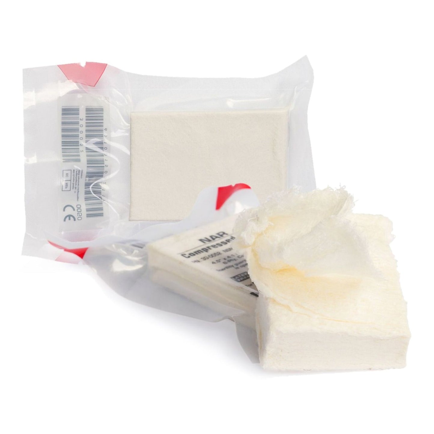 Compressed Gauze Roll NAR 4-1/2 Inch X 4-1/10 Yard 6-Ply Sterile 1 per Pack