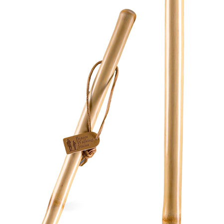Brazos Iron Bamboo Rustic Walking Stick, 55 Inch Height by Mabis Healthcare product image