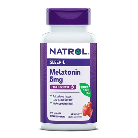 Natrol Inc 4746905865 Natural Sleep Aid 90 per Bottle Tablet 5 mg Strength
