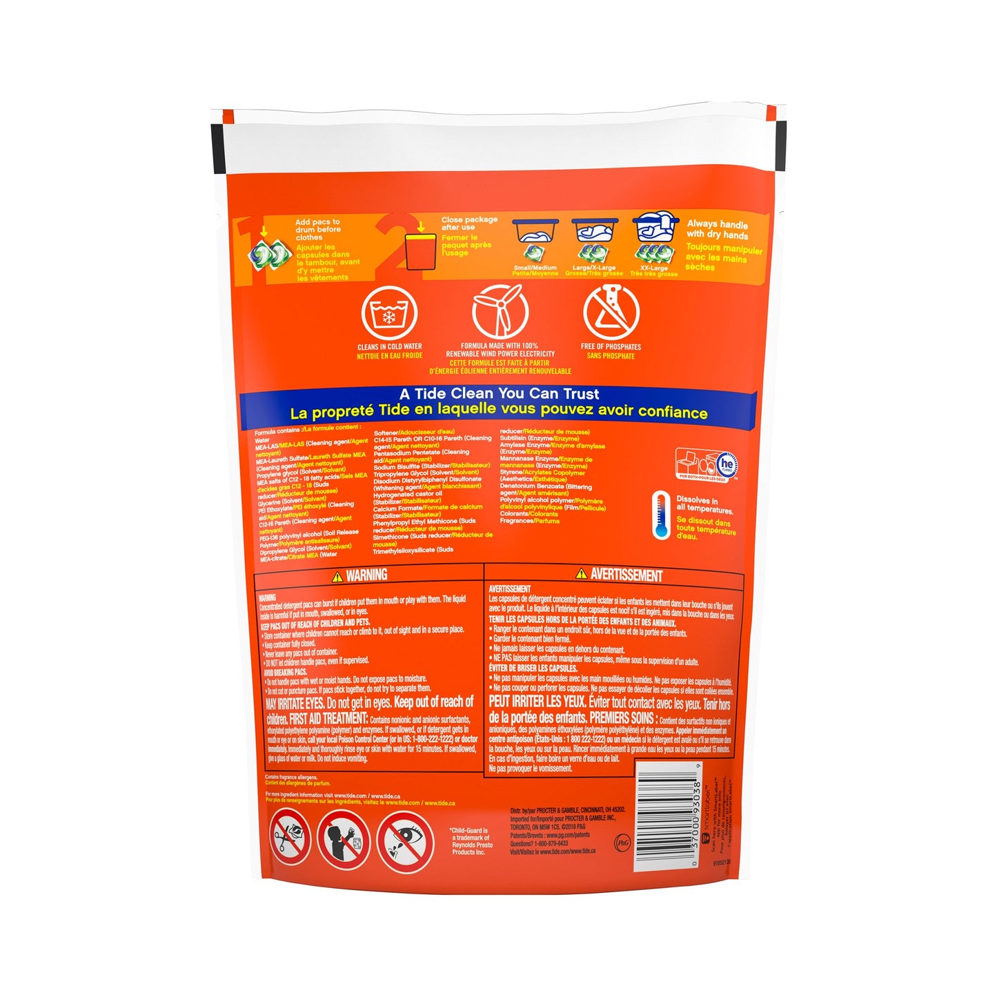 Tide Pods® 3-in-1 Laundry Detergent, Original