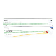 McKesson Hydrophilic-Coated Latex Foley Catheter, Standard Tip, 16 Fr.