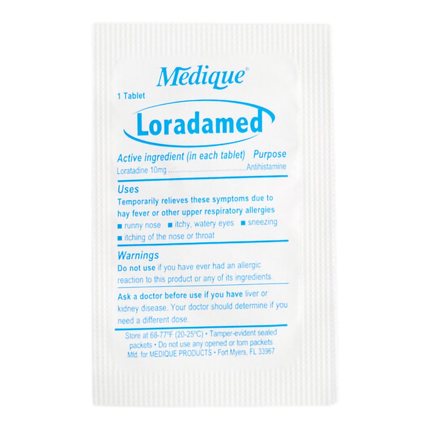 Loradamed Loratadine Allergy Relief
