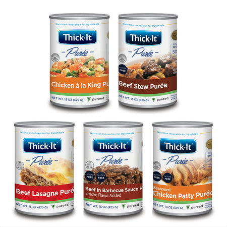 Kent Precision Foods H331-GA800 Thick-It Variety of Meat Entrées Purée