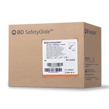 BD 305904 SafetyGlide Syringe with Hypodermic Needle
