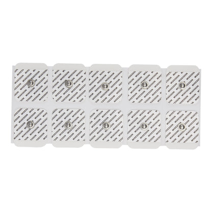 ECG Monitoring Electrode McKesson Snap Connector Conductive Adhesive Gel Foam Backing Adult Non-Radiolucent 10 per Pack
