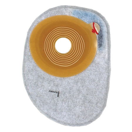 Coloplast 12149 Assura Flat 1-Piece Closed End Opaque Ostomy Pouch, 50mm Stoma