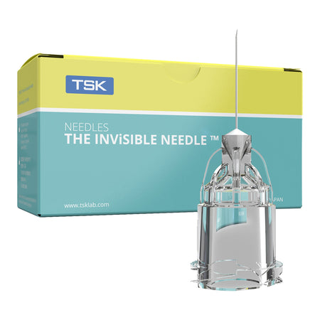 AirTite TSK02009LDS The INViSIBLE NEEDLE Low Dead Space Hub Needle, 32 Gauge, 9 mm Length