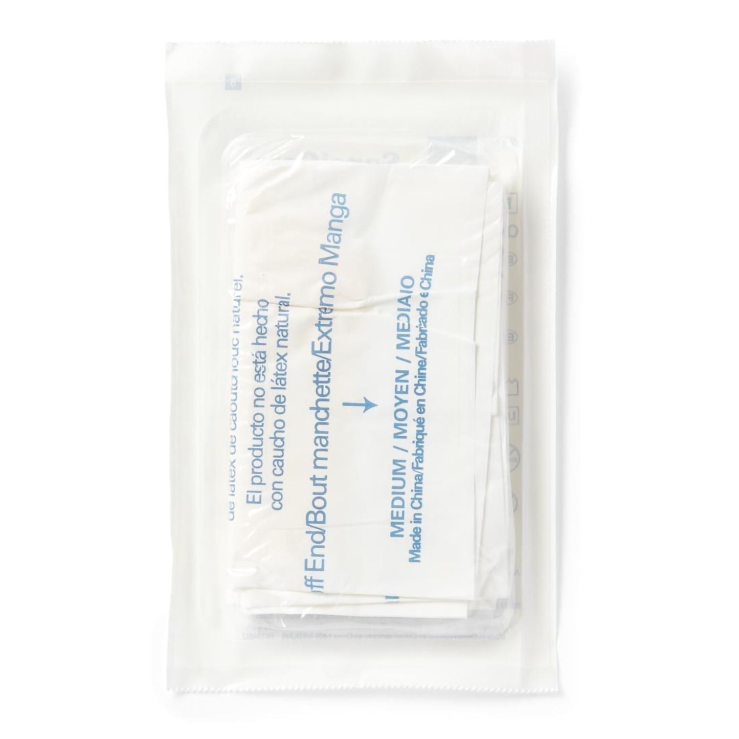 SensiCare® Stretch Vinyl Exam Glove, Medium, Beige