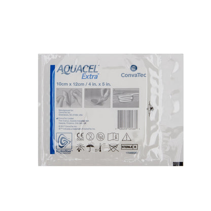 Aquacel® Extra™ Gelling Fiber Wound Dressing, 4 x 5 Inch
