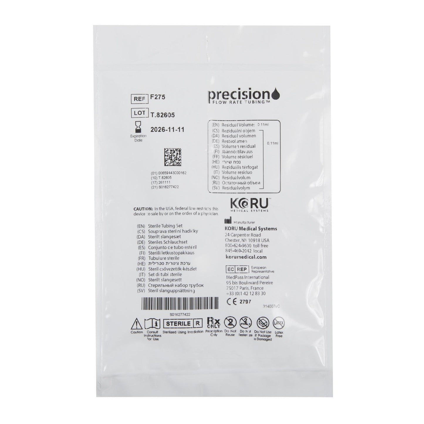 Flow Rate Tubing Precision Flow Rate Tubing®