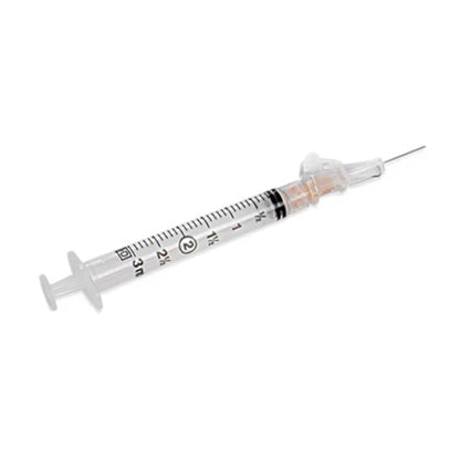 SafetyGlide™ Syringe with Hypodermic Needle