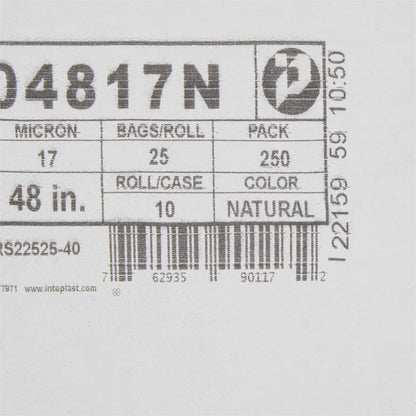 McKesson Extra Heavy Duty Clear Trash Bag, 45 gal, 17 Mic