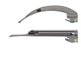 Teleflex LLC 4150020 Laryngoscope Blade Rusch Miller Type Fiberoptic Light Child NonSterile