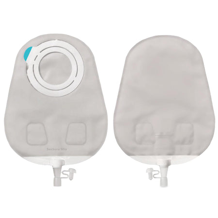 Coloplast 12298 SenSura Mio Flex 2-Piece Transparent Urostomy Pouch, Red Match