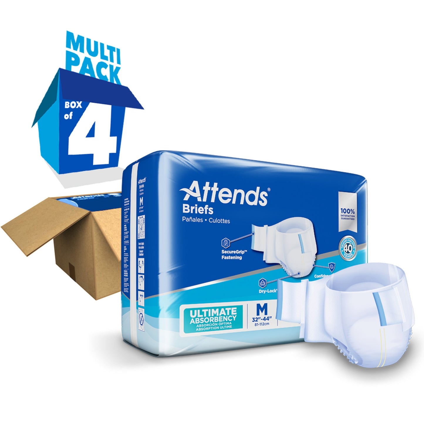 Attends® Advanced Briefs, Medium