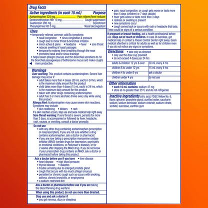 DayQuil Severe Cold & Flu Liquid