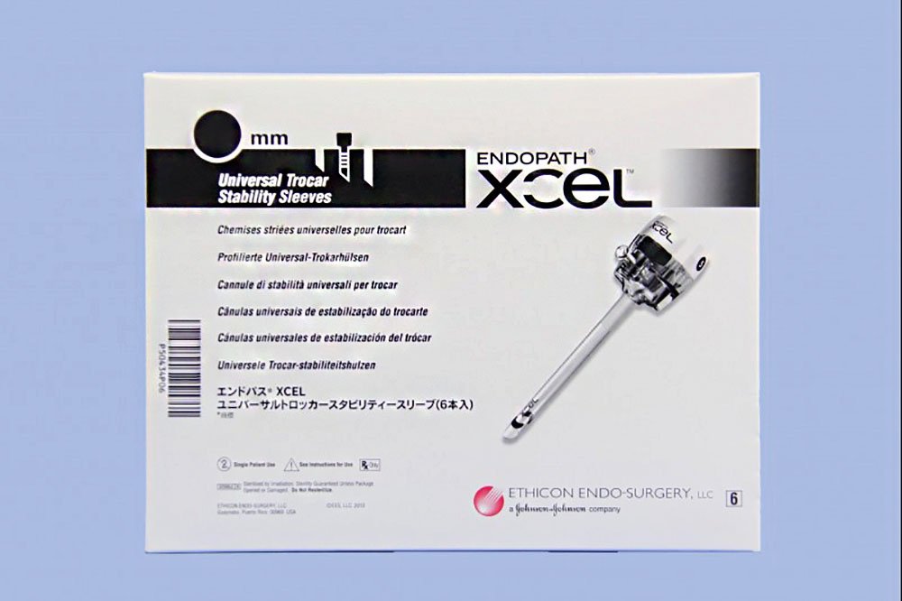 Trocar Stability Sleeve Endopath® Xcel™ 5 mm Diameter, 100 mm Length
