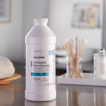 McKesson Antiseptic Skin Cleanser, 32-ounce Flip-Top Bottle
