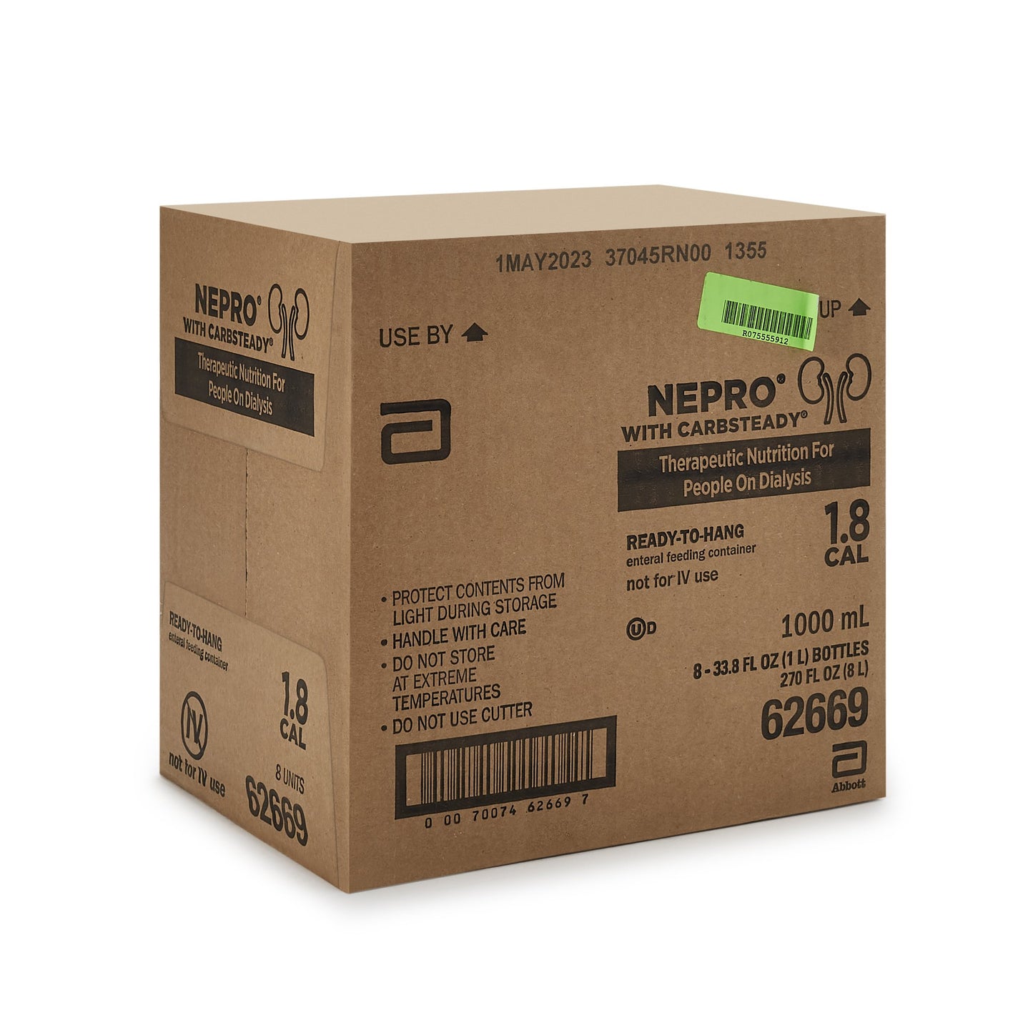 Abbott Nepro® 62669 with Carbsteady® Vanilla Tube Feeding Formula 33.8 oz