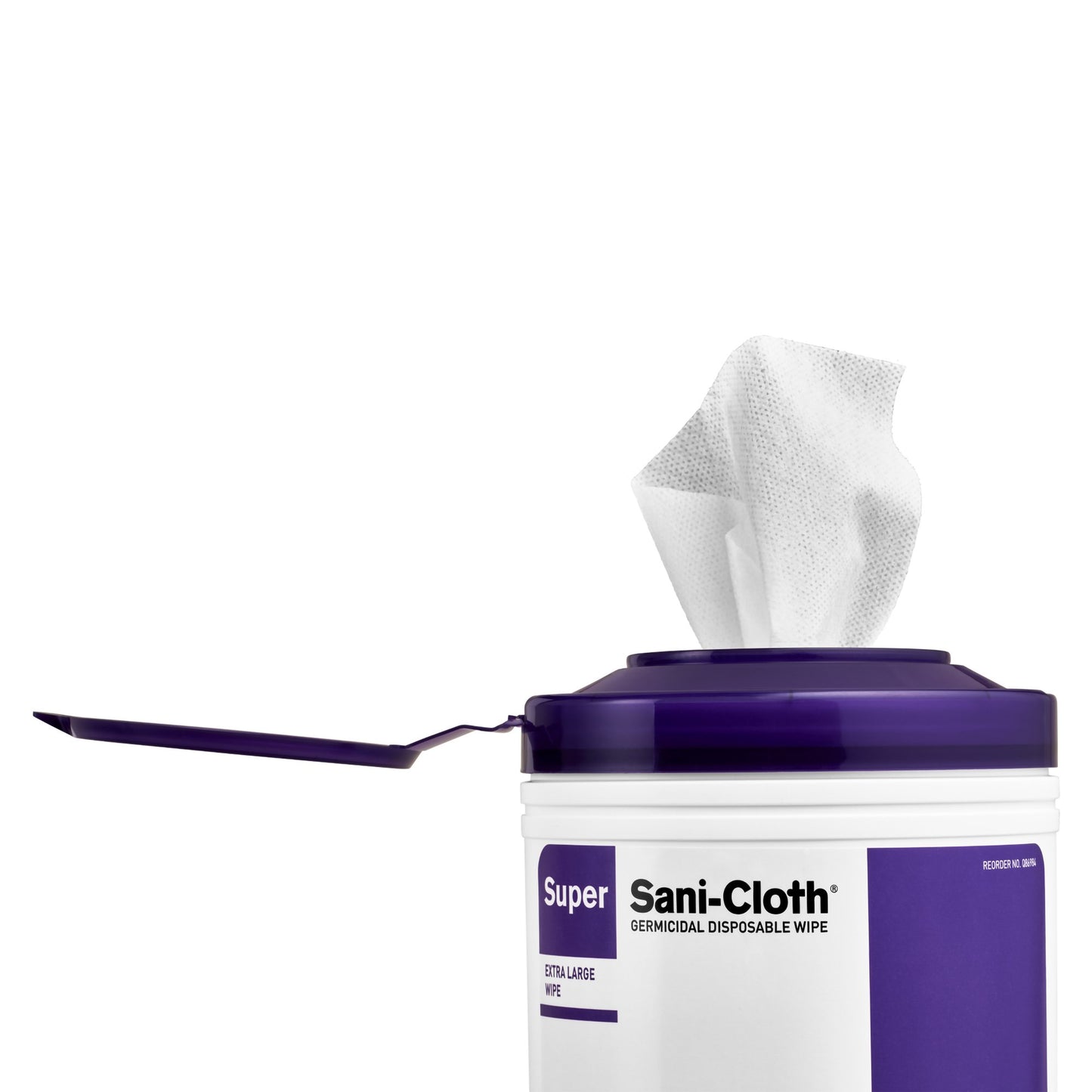 Super Sani-Cloth® Extra Large Germicidal Disinfectant Wipes, Canister, 75 ct.