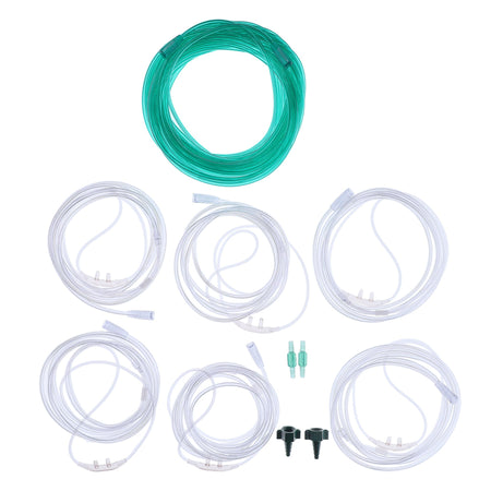 Sun Med SO-2076 Patient Oxygen Kit with Cannula Tubing and Connectors