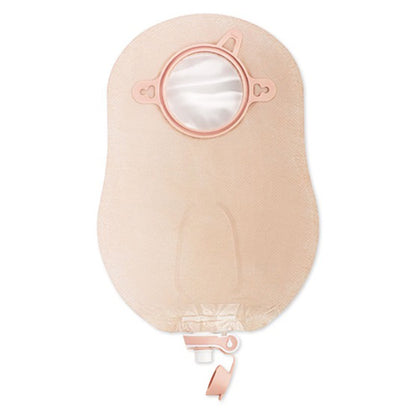 New Image™ Two-Piece Ultra-Clear Urostomy Pouch, 70 mm Flange, Blue Match