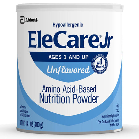 Abbott Nutrition 55253 EleCare Jr Amino Acid-Based Nutrition Powder, 14.1-ounce can