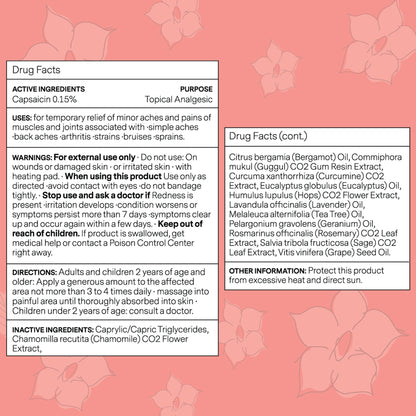 Kanjo Natural Pain Relief Oil, 1.65-ounce bottle