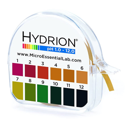 Micro Essentials 50 Hydrion pH Paper in Dispenser, 1.0 - 12.0