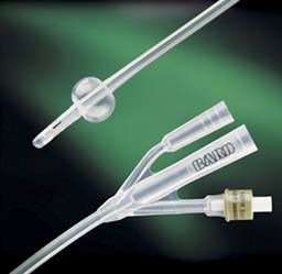 Bard 70516L Lubri-Sil Foley Catheter, 16 Fr., Medium, 5 cc, 3 Way