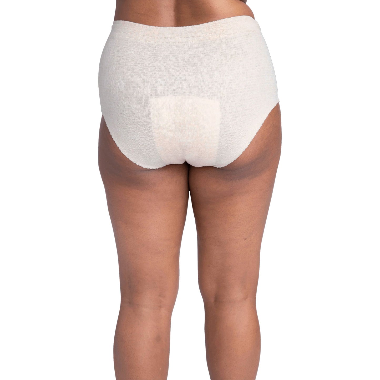 Nexwear Women's Pull-On Absorbent Underwear, Small/Medium, Tan