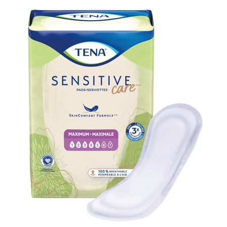 Essity 54267 Tena Intimates Maximum Bladder Control Pad, 13-Inch Length